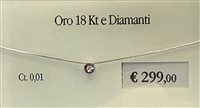 Collana Demetra Donna ESSENTIAL in Oro bianco Diamante 031.001.W.A2